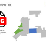 Bairros de Forquilinha/SC em SVG