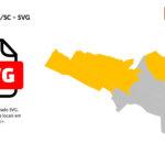 Bairros de Joaçaba/SC em SVG