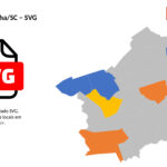 Bairros de Maravilha/SC em SVG