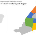 Bairros de Capivari de Baixo/SC em PowerPoint