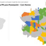 Bairros de Londrina/PR em PowerPoint