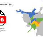 Bairros de Ponta Grossa/PR em SVG