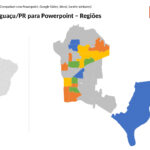 Bairros de Foz do Iguaçu/PR em PowerPoint