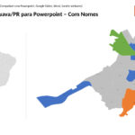 Bairros de Guarapuava/PR em PowerPoint