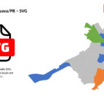 Bairros de Guarapuava/PR em SVG