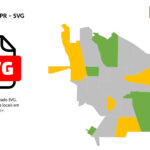 Bairros de Toledo/PR em SVG