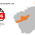 Bairros de Fazenda Rio Grande/PR em SVG