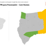 Bairros de Pinhais/PR em PowerPoint
