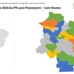 Bairros de Francisco Beltrão/PR em PowerPoint