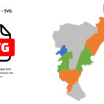 Bairros de Irati/PR em SVG
