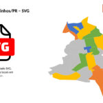 Bairros de Dois Vizinhos/PR em SVG