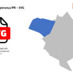 Bairros de Nova Esperança/PR em SVG