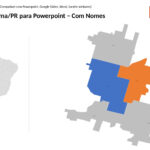 Bairros de Capanema/PR em PowerPoint