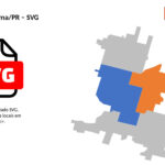 Bairros de Capanema/PR em SVG