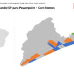 Bairros de Praia Grande/SP em PowerPoint