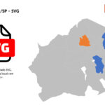 Bairros de Taubaté/SP em SVG