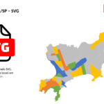 Bairros de Guarujá/SP em SVG