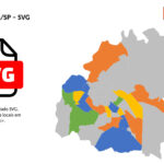 Bairros de Paulínia/SP em SVG