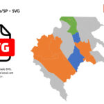 Bairros de Vinhedo/SP em SVG