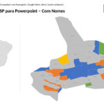 Bairros de Itararé/SP em PowerPoint