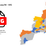 Bairros de Nova Iguaçu/RJ em SVG