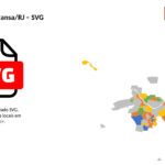 Bairros de Barra Mansa/RJ em SVG