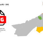 Bairros de Mesquita/RJ em SVG