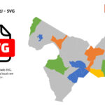 Bairros de Japeri/RJ em SVG