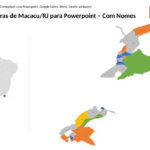 Bairros de Cachoeiras de Macacu/RJ em PowerPoint