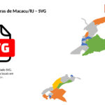 Bairros de Cachoeiras de Macacu/RJ em SVG