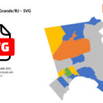 Bairros de Iguaba Grande/RJ em SVG