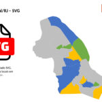 Bairros de Pinheiral/RJ em SVG