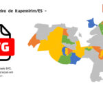 Bairros de Cachoeiro de Itapemirim/ES em SVG