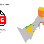 Bairros de Guarapari/ES em SVG