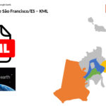 Bairros de Barra de São Francisco/ES em KML (Google Earth)
