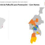 Bairros de São Gabriel da Palha/ES em PowerPoint