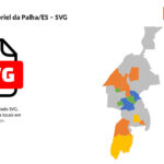 Bairros de São Gabriel da Palha/ES em SVG