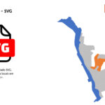 Bairros de Iúna/ES em SVG
