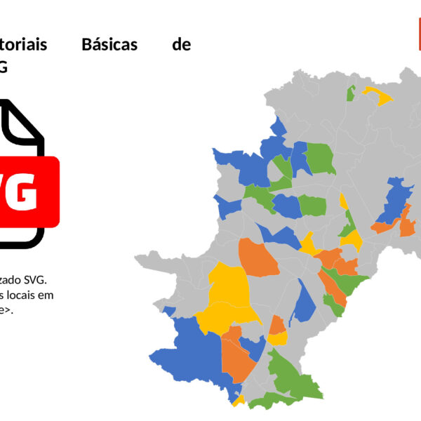 Unidades Territoriais Básicas de Campinas/SP em SVG