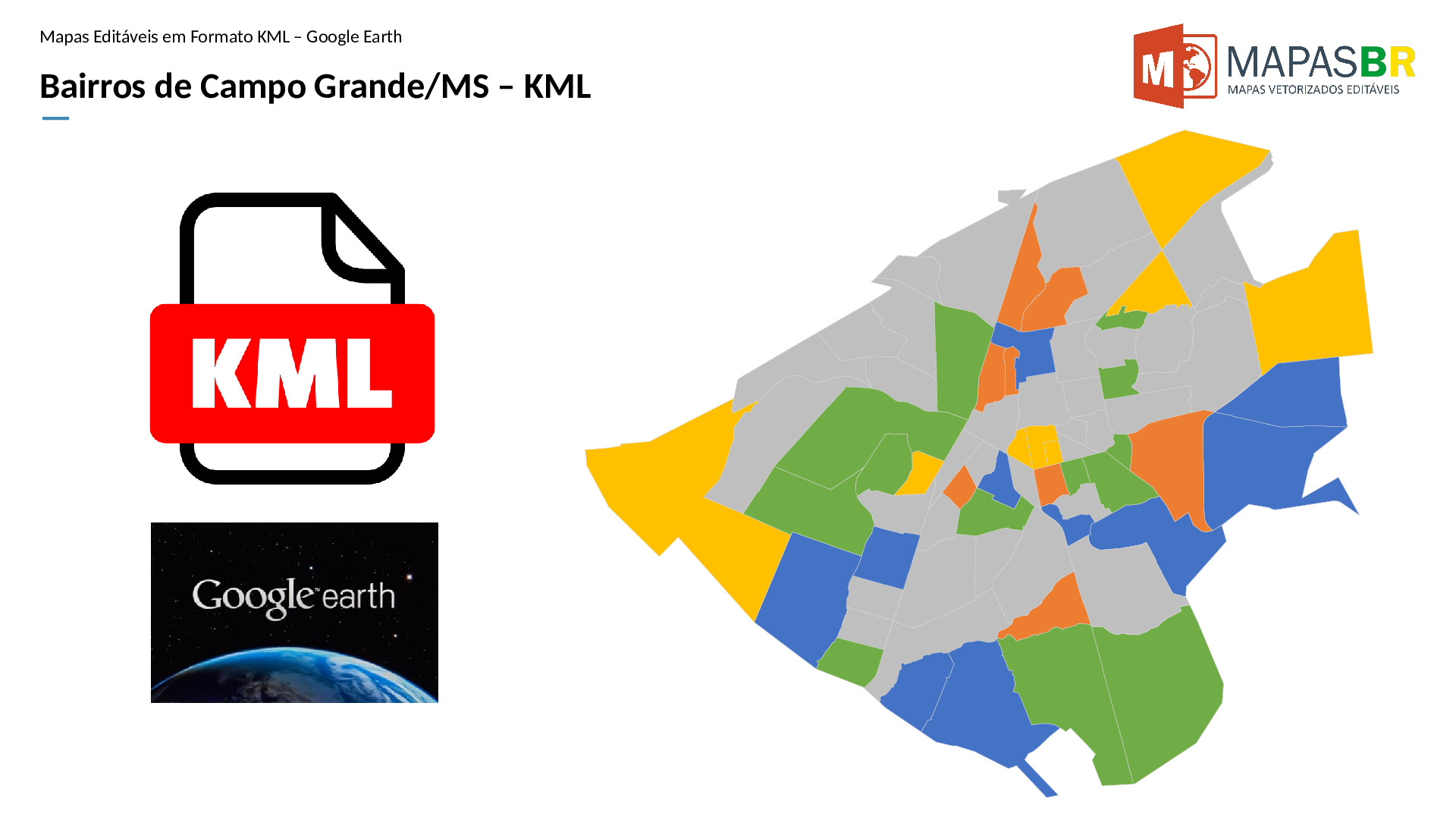15030_kml-0 Bairros de Campo Grande/MS em KML (Google Earth) - Imagem 1