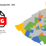 Bairros de Campo Grande/MS em SVG