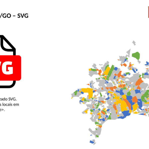 Bairros de Goiânia/GO em SVG