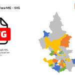 Bairros de Juiz de Fora-MG em SVG