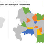 Bairros de Uberaba/MG em PowerPoint