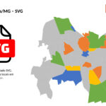 Bairros de Uberaba/MG em SVG