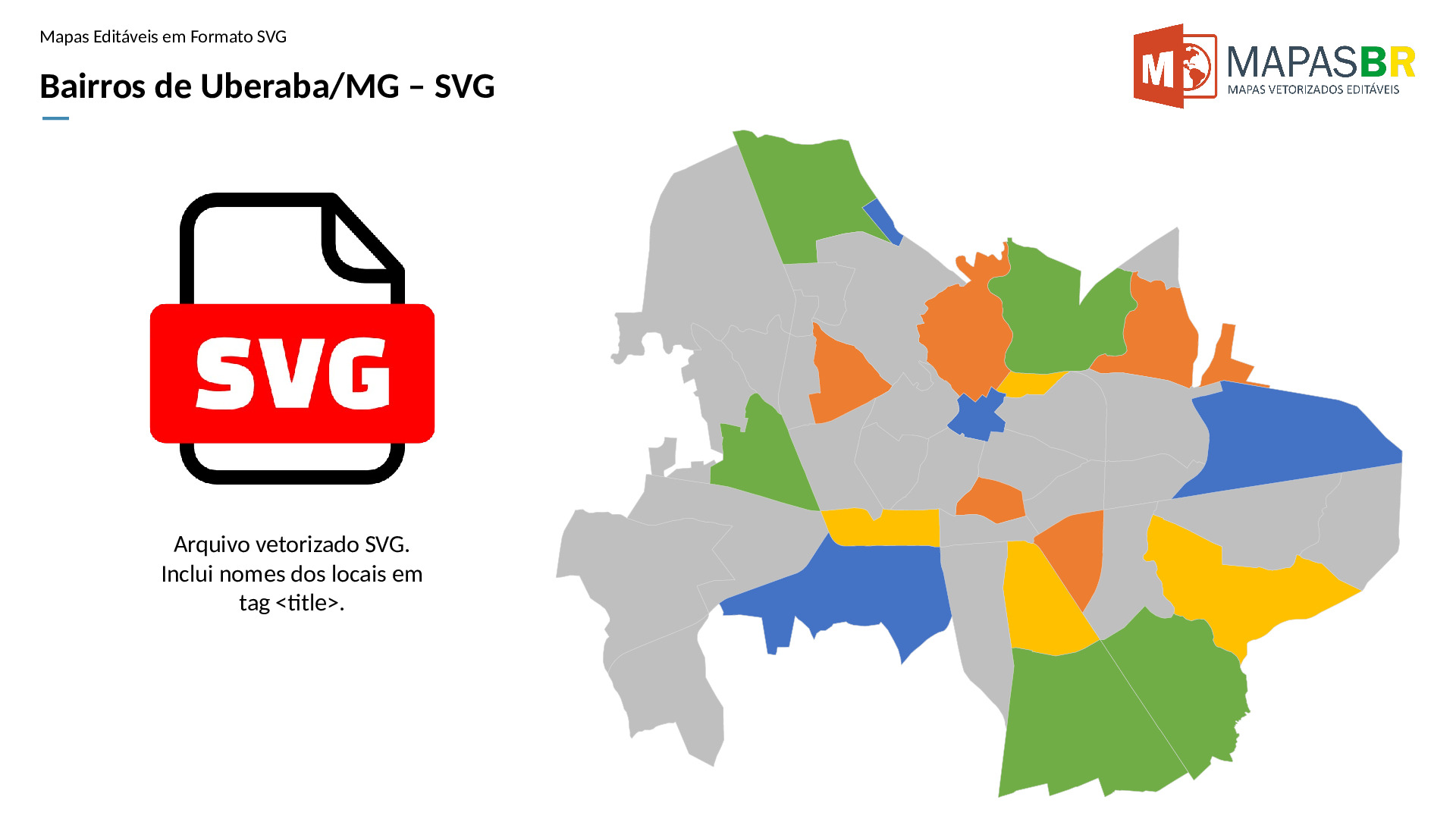 15093_svg-0 Bairros de Uberaba/MG em SVG - Imagem 1