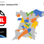 Bairros de Governador Valadares/MG em KML (Google Earth)