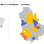 Bairros de Ipatinga/MG em PowerPoint
