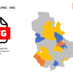 Bairros de Ipatinga/MG em SVG