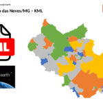 Bairros de Ribeirão das Neves/MG em KML (Google Earth)